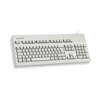 CHERRY G80-3000 Mechanical Keyboard G80-3000LXCEU-0 MX Brown Full-Size US/International PS/2+USB Light Grey