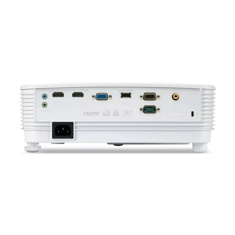 Acer P1257 XGA DLP Projector 4500 ANSI Lumens 20000:1 MR.JYY11.001