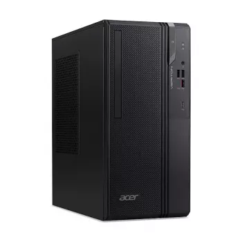 Acer Veriton S2 VS2735GT Mid Tower Desktop PC - Intel Core Ultra 5 225 - 16 GB DDR5 - 512 GB NVMe SSD - Integrated Intel Graphics - Wi-Fi 6E - Windows 11 Pro - Black