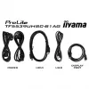 Iiyama ProLite TF5539UHSC-B1AG 55 inch 4K UHD PCAP 50-Touch IPS LED Monitor Black