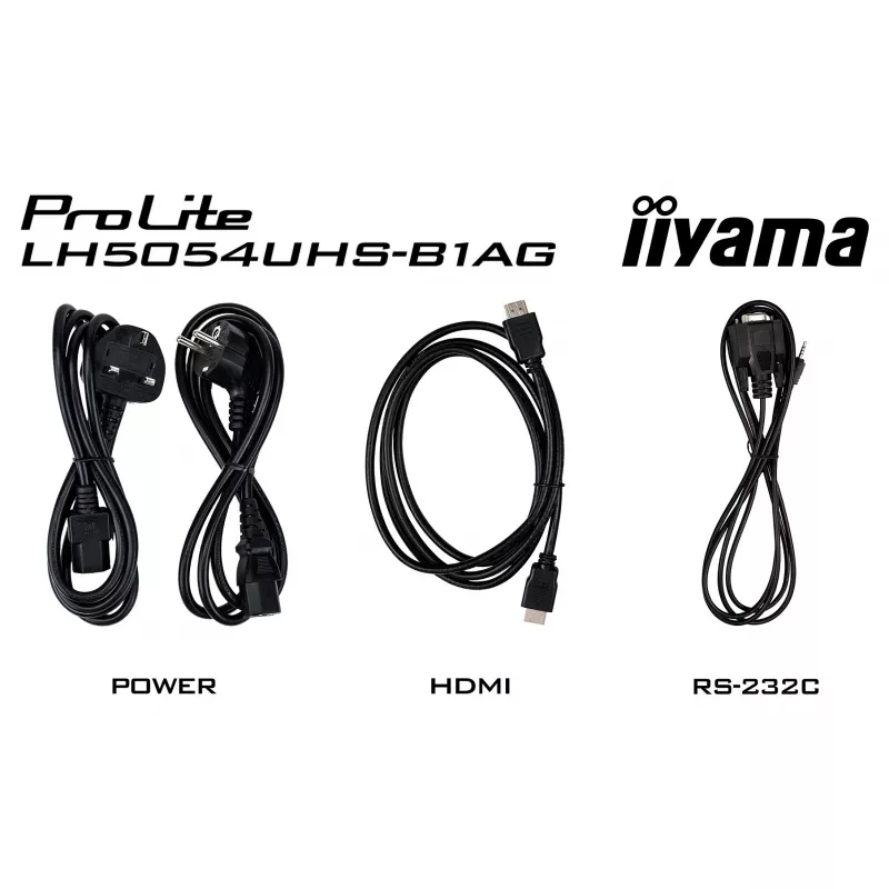 Iiyama ProLite LH5054UHS-B1AG 50 inch 4K UHD VA Commercial Signage Display 24/7 Android