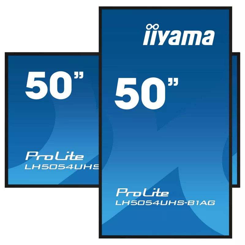 Iiyama ProLite LH5054UHS-B1AG 50 inch 4K UHD VA Commercial Signage Display 24/7 Android