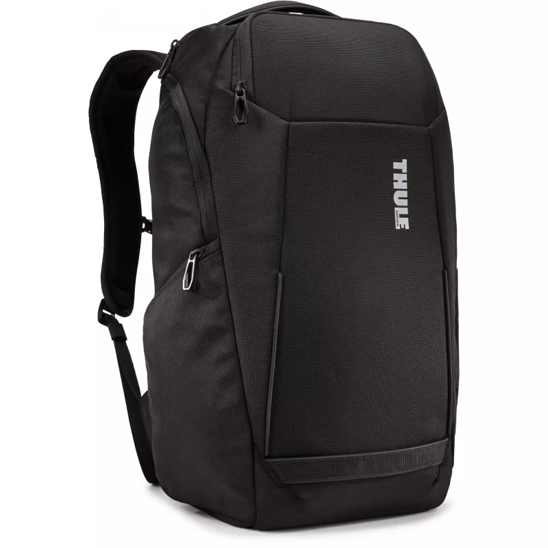 Thule Accent Backpack 28L - Black - 16 inch Laptop Compartment - Recycled Polyester