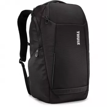 Thule Accent Backpack 28L - Black - 16 inch Laptop Compartment - Recycled Polyester