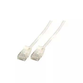 EFB-Elektronik RJ45 Patch Cable Cat.6A U/UTP TPE 3.6mm Ultraflex White 3m