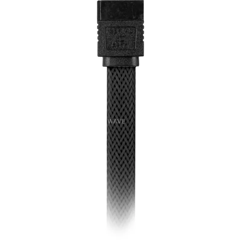 Sharkoon SATA III Cable 60 cm Black Sleeved