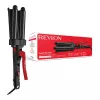 Revlon RVIR3056UKE Hot Air Brush - Black/Red - 2.5m Cord - Hair Styling Set