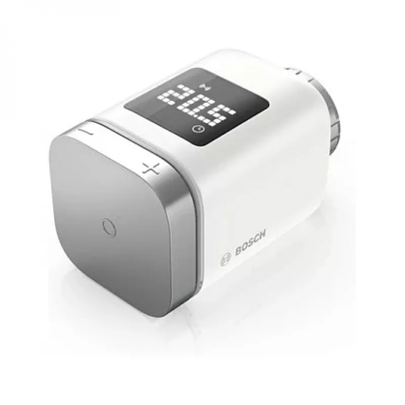 Bosch Smart Home Smart Radiator Thermostat II, 1 Pack, White, 8750002330