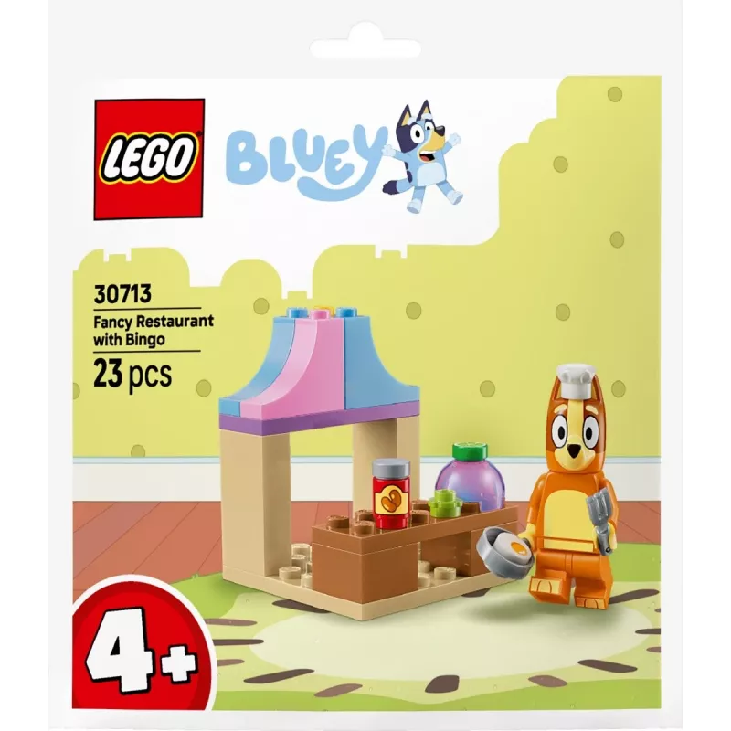 LEGO Bluey 30713 Fancy Restaurant with Bingo Mini-Builds Polybag