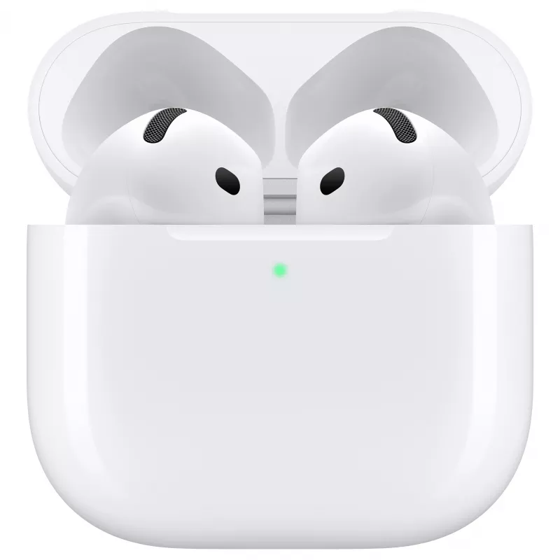 Apple AirPods 4th Generation True Wireless Earbuds with MagSafe Charging Case - White (MXP63LL/A)