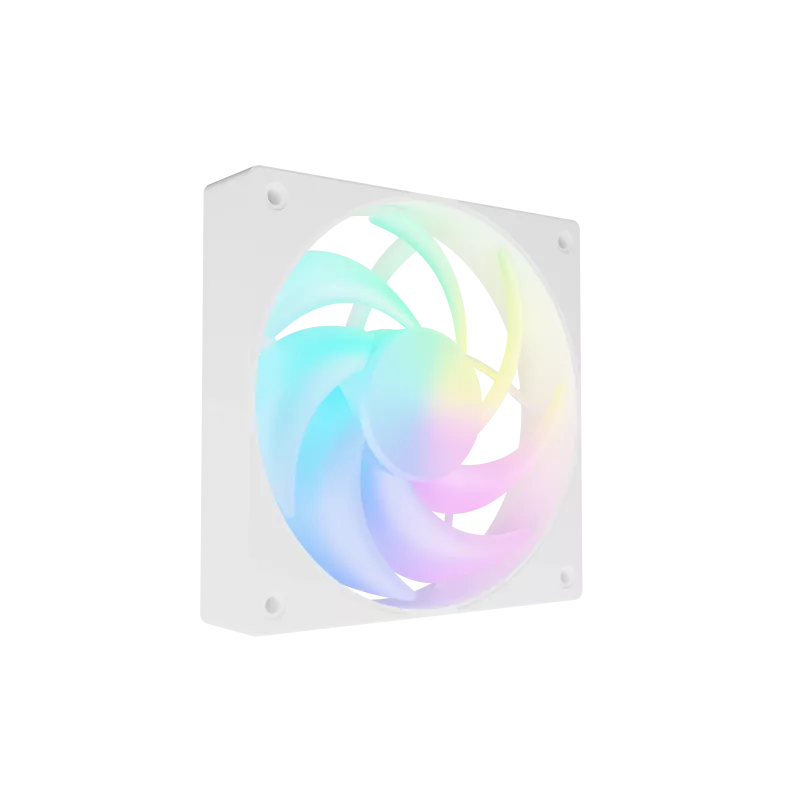 Fury SAI S12 ARGB PWM White 3-Pack Fan Set