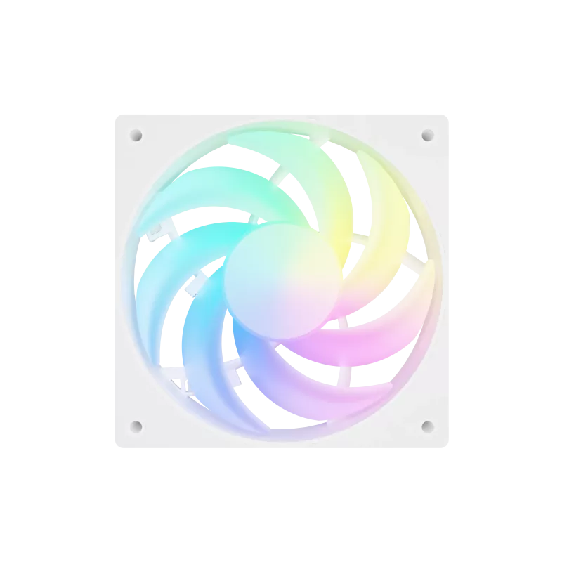 Fury SAI S12 ARGB PWM White 3-Pack Fan Set