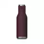 ASOBU Wireless Beat Insulated Stainless Steel Bottle with Bluetooth Speaker 0.5 L Red