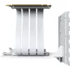 MONTECH Vertical GPU Mounting Kit PCIe 4.0 Riser Cable White 20cm