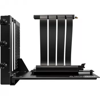 MONTECH Vertical GPU Mounting Kit PCIe 4.0 Riser Cable Black 20cm