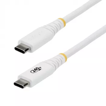 StarTech.com 3m (10ft) USB-C Charging Cable 240W PD 5A EPR Silicone Jacket Rugged USB 2.0 (S2CEPR3MW-USB-CABLE)