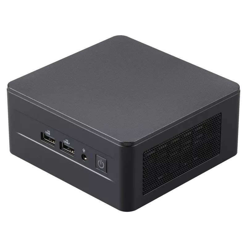 ASUS NUC 13 Pro Tall Kit RNUC13L3HV500000I - Barebone - Mini-PC - Intel Core i5-1350P - No RAM - No Storage - Intel Iris Xe Graphics - Wi-Fi 6E - Bluetooth 5.3 - 2.5GbE - vPro - Black