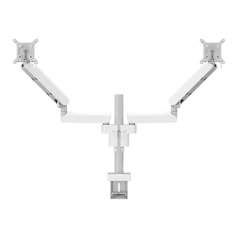 Vogels MOMO 4237 Dual Monitor Desk Mount - White
