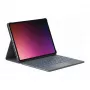 Inateck Keyboard for iPad Air 13-inch / iPad Pro 12.9-inch, QWERTZ Layout, Space Gray, Bluetooth 5.2, Backlit, with Trackpad