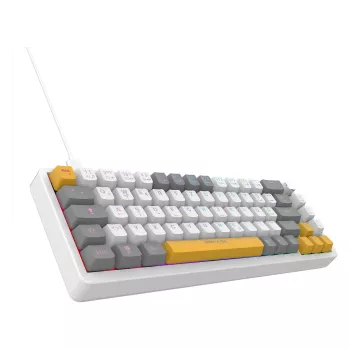 INCA Gaming Keyboard RGB Red Switch USB Mechanical 2.00m White (IKG-457)