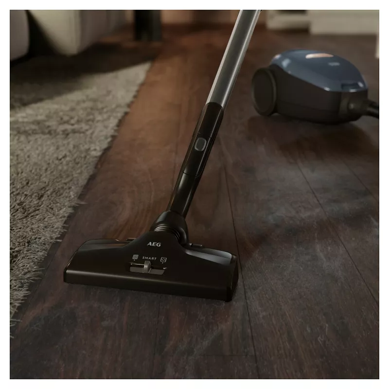 AEG VX82-1-5DB Bagged Canister Vacuum Cleaner 600W Denim Blue