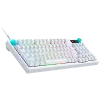 Logitech G316 X 98 Wired Gaming Keyboard - White - US International - Tactile