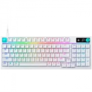 Logitech G316 X 98 Wired Gaming Keyboard - White - US International - Tactile