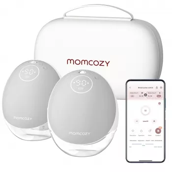 Momcozy M9 Double Wearable Electric Breast Pump Gray 150ml