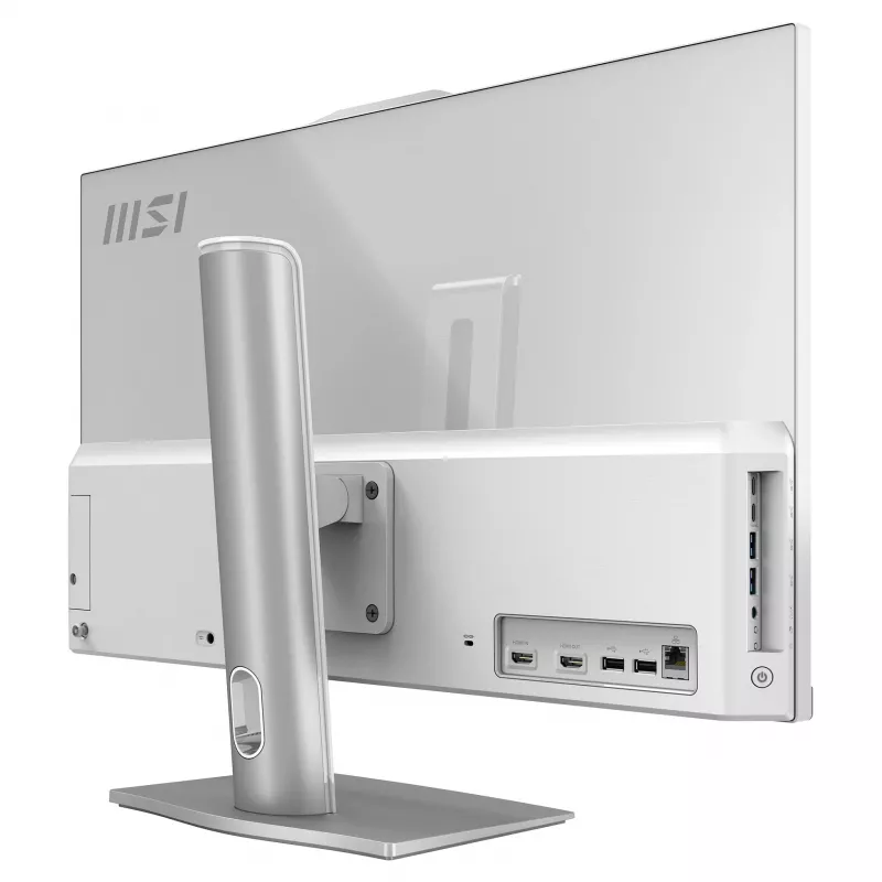 MSI Modern AM272P 1M-1236AT 27-inch All-in-One PC, Intel Core 7 150U, 16GB RAM, 512GB SSD, Windows 11 Home, White
