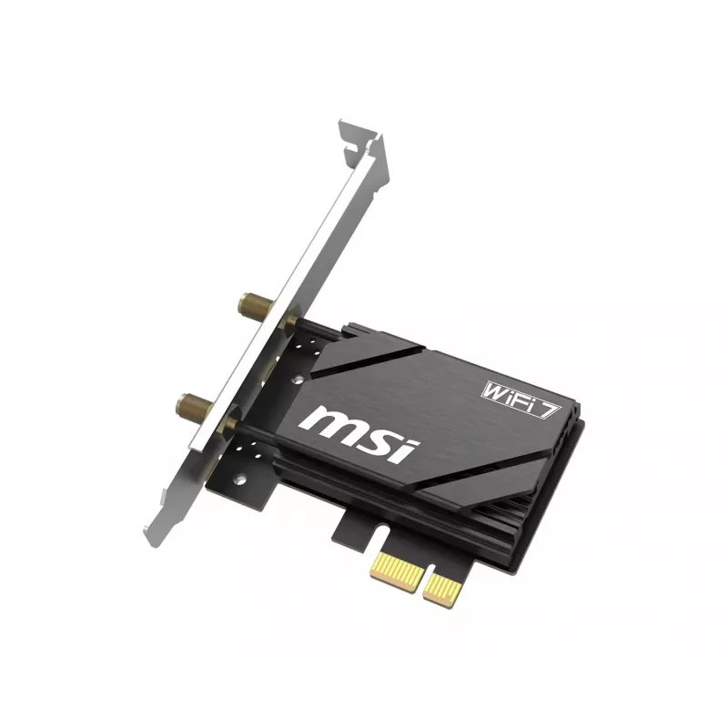 MSI Herald BE6500 WiFi 7 PCIe Network Card