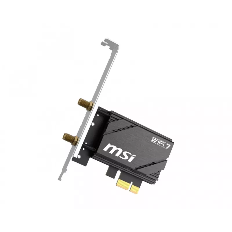MSI Herald BE6500 WiFi 7 PCIe Network Card