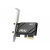 MSI Herald BE6500 WiFi 7 PCIe Network Card