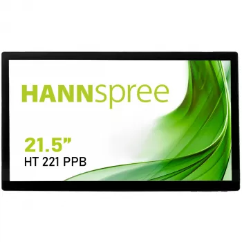 Hannspree HT221PPB 21.5 inch Full HD LED Multi-Touch Monitor - Black