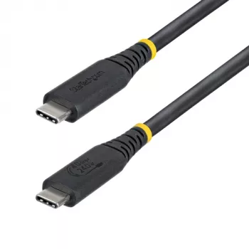 StarTech.com 0.5m USB4 Cable USB-C to USB-C 40Gbps 100W Black