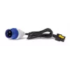 APC Power Cable - IEC 60309 16A (M) to IEC 60320 C19 - 16 A - 3.0 m - Locking - Black - for P/N: SMT2200I-AR, SMT2200R2I-AR, SMT3000I-AR, SMT3000R2I-AR, SRT1500XLI, SRT2200XLI-KR (AP8758)