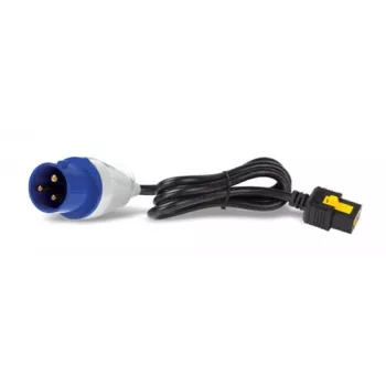 APC Power Cable - IEC 60309 16A (M) to IEC 60320 C19 - 16 A - 3.0 m - Locking - Black - for P/N: SMT2200I-AR, SMT2200R2I-AR, SMT3000I-AR, SMT3000R2I-AR, SRT1500XLI, SRT2200XLI-KR (AP8758)