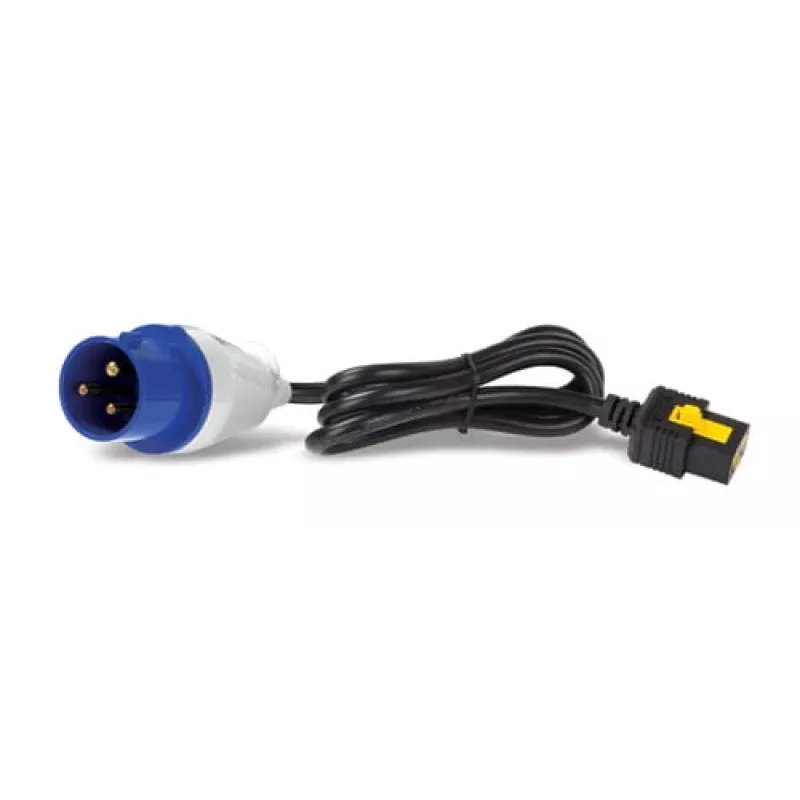 APC Power Cable - IEC 60309 16A (M) to IEC 60320 C19 - 16 A - 3.0 m - Locking - Black - for P/N: SMT2200I-AR, SMT2200R2I-AR, SMT3000I-AR, SMT3000R2I-AR, SRT1500XLI, SRT2200XLI-KR (AP8758)