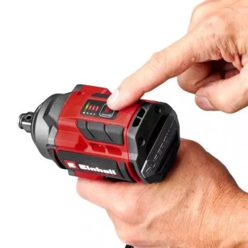 Einhell Professional TP-CW 18/350-C Li BL Cordless Impact Wrench 18V 350Nm Tool Only Red/Black