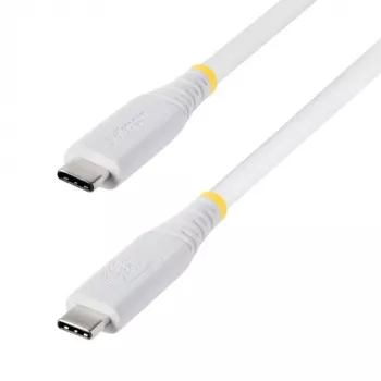 StarTech.com CC50CM40GUSB4TPW USB4 Cable - USB-C Male to USB-C Male - 0.5m - 40Gbps - 100W PD - Black