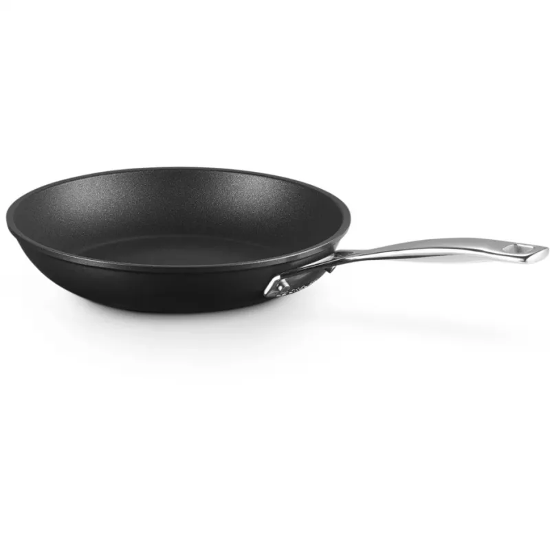 Le Creuset Toughened Non-Stick Shallow Frying Pan, 28 cm, Black
