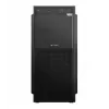 Logic Concept J23 PRO Black Mid-Tower Computer Case with Tempered Glass, USB-C, ARGB Fans
