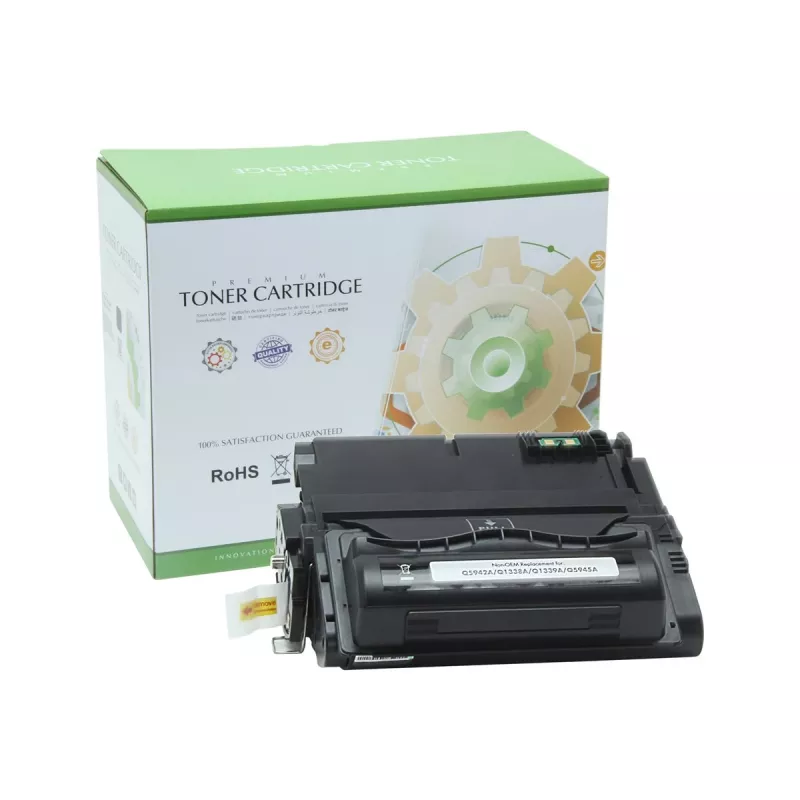 Static Control Black Compatible Toner Cartridge for HP Q1338A/Q5942A (12,000 Pages)