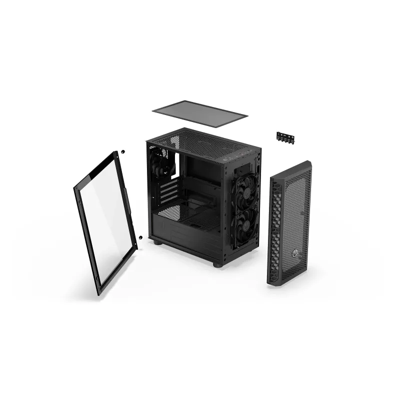 ENDORFY Signum M30 Air Black Tempered Glass Mid Tower Case