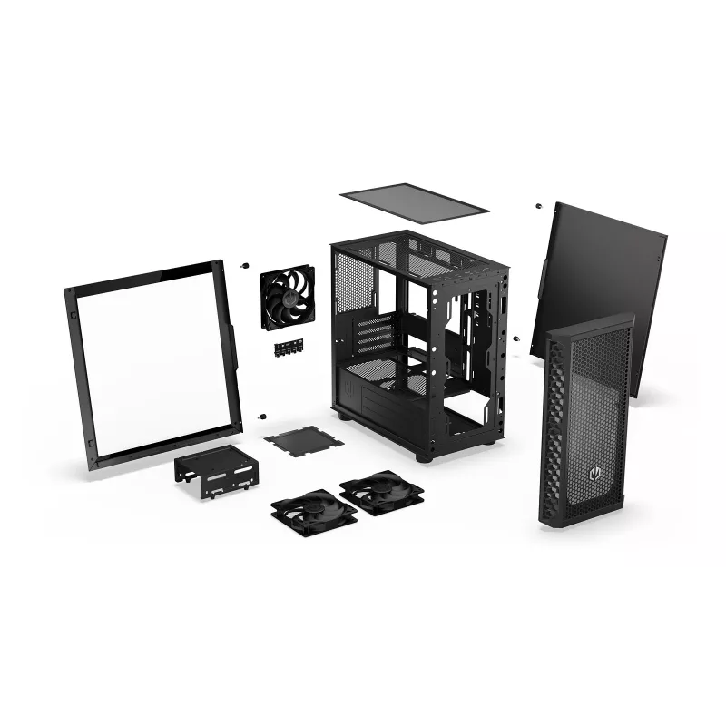 ENDORFY Signum M30 Air Black Tempered Glass Mid Tower Case
