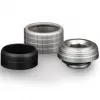 Thermal Grizzly DeltaMate Fitting HT16, Nickel-Plated Steel, G1/4 inch Thread, 6-Pack