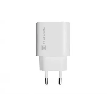 NATEC Ribera Wall Charger 1x USB-C 20W White