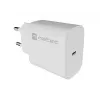 NATEC Ribera Wall Charger 1x USB-C 20W White