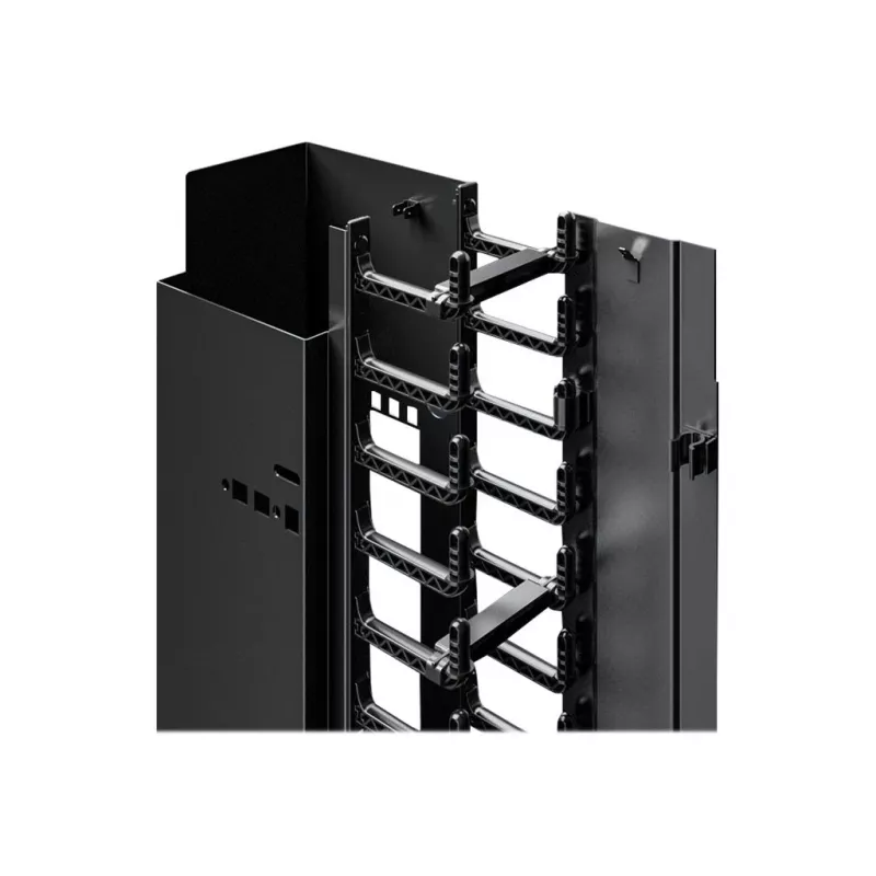 Rittal VX IT Cable Routing Channel 42U Rack Mountable RAL 9005