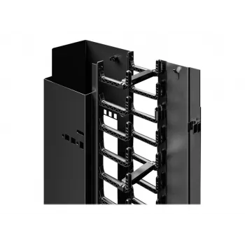 Rittal VX IT Cable Routing Channel 42U Rack Mountable RAL 9005