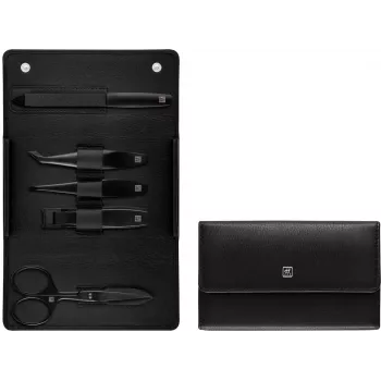 ZWILLING Manicure Set Leather 5-Piece Black (97003-004-0)